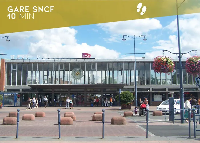 Les Loges Du Beffroi - La Cloche Dorée&parking Privé Appartement